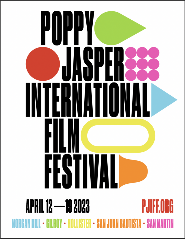 a logo for the Poppy Jasper International Film Festival