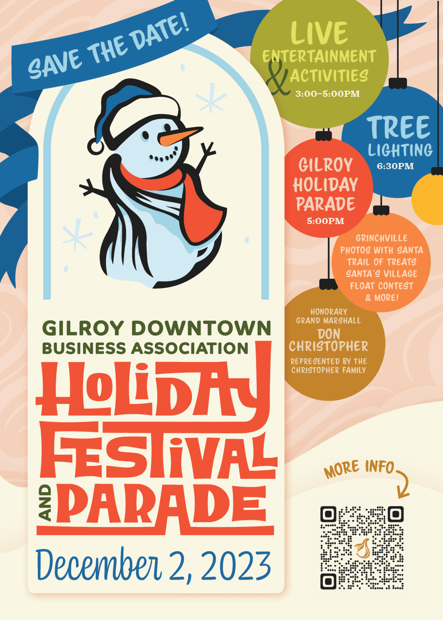 Downtown Gilroy Holiday Festival and Parade Visit Gilroy