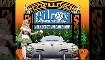 Nor Cal Dub Affair Volksfest VW Car Show Poster